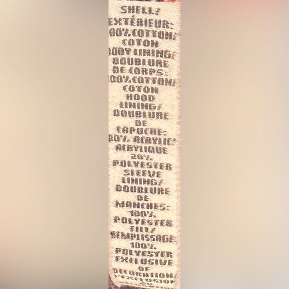 Abercrombie & Fitch Coat - Fur Lined Hood - Size L - Picture 8 of 8